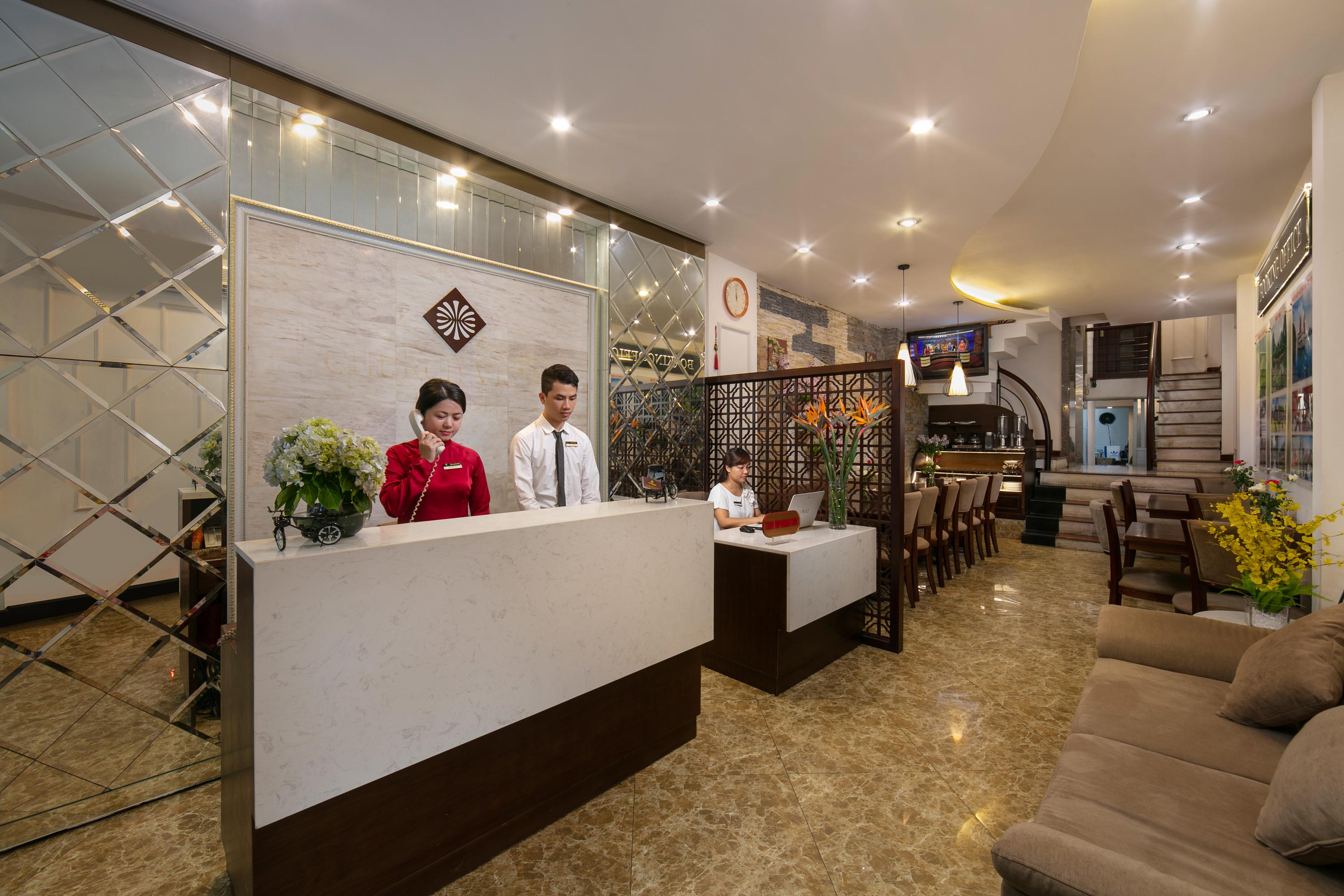 Hanoi Vision Boutique Hotel Interieur foto