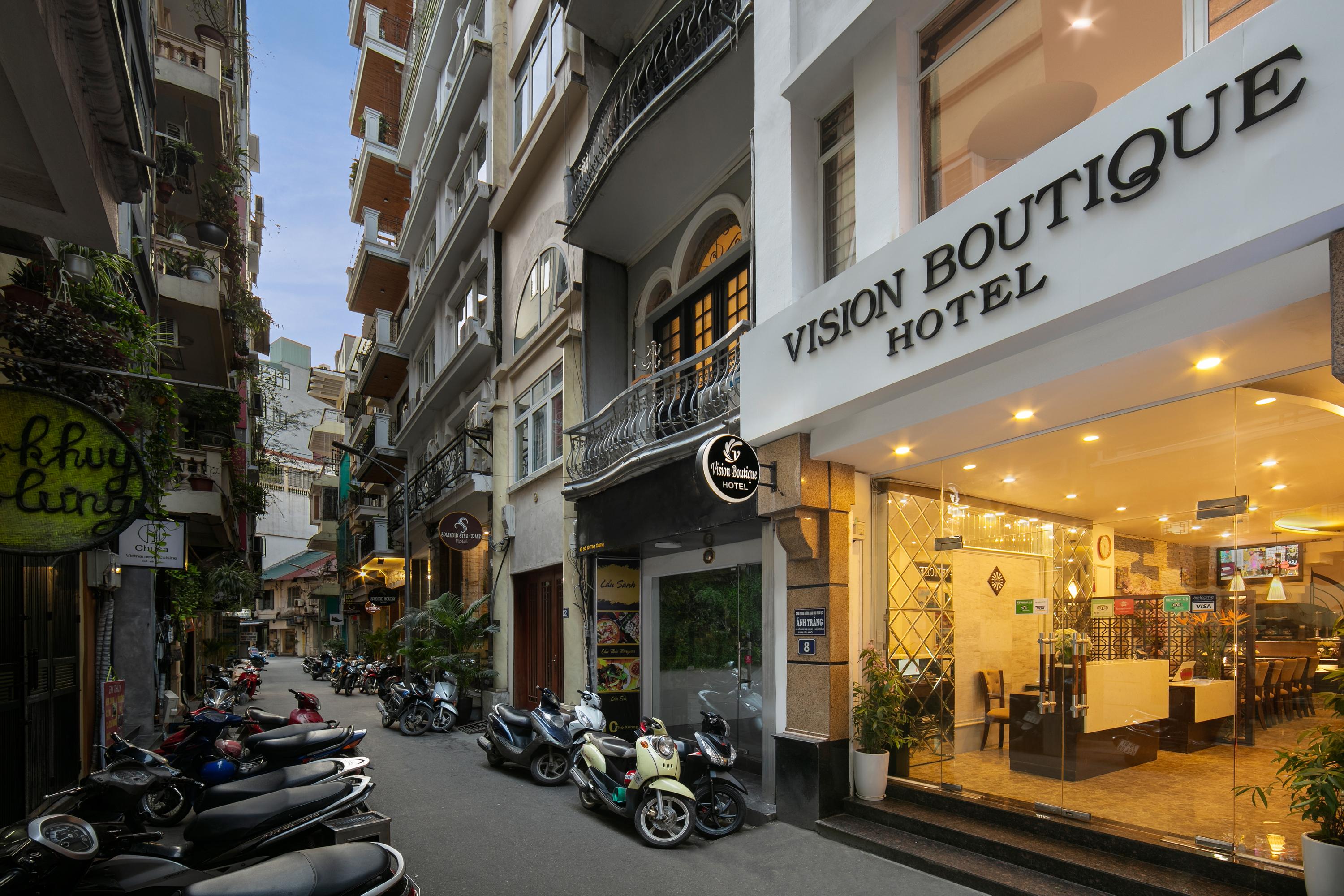 Hanoi Vision Boutique Hotel Buitenkant foto